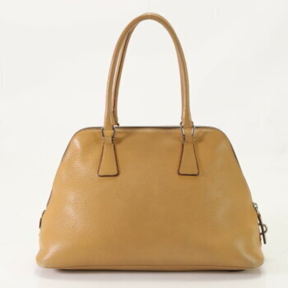 Prada Boston bag Camel Tan leather - Picture 6 of 14